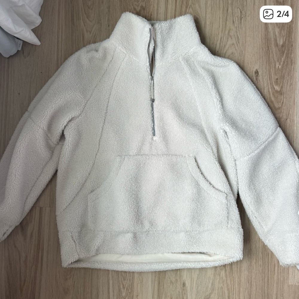 Lululemon oversized fleece scuba half-zip - Picture 2 of 4